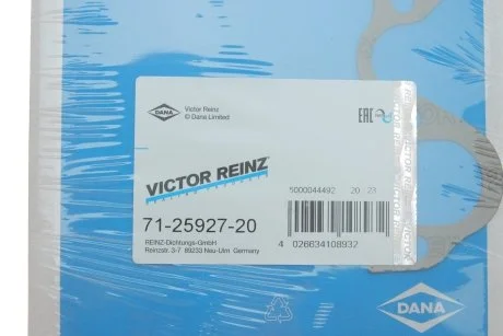 Прокладка впускного коллектора. VICTOR REINZ 71-25927-20