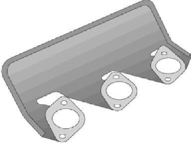 Прокладка коллектора VICTOR REINZ 712712210