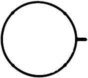 Прокладка впускного коллектора BMW M43B16 E46 00- VICTOR REINZ 71-33176-00