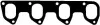 Прокладка впускного коллектора FORD Focus,Mondeo,Fiesta,Transit 1,8TDCi 99- VICTOR REINZ 713430800 (фото 1)