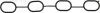 Прокладка впускного коллектора Hyundai i20 1,4-1,6 2008-, i30 1,4-1,6 2007-2012, Kia Ceed, Soul VICTOR REINZ 715406600 (фото 1)
