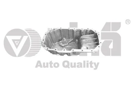 Поддон масляный алюминиевый с отверстием Skoda Fabia (07-10,11-),Octavia (04-08)/VW Golf (04-09),Jetta (06-08),Passat (06-11) VIKA Vika 11030079801