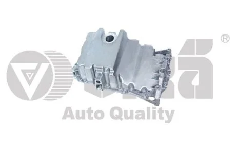 Поддон масляный с отверстием для слива масла (алюминий) Audi A4, A6 2.0 (05-) Vika 11031541301