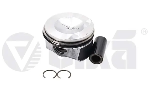 Поршень ДВС (0.25) (1шт + палець, стоп. кільця)) Audi A4,A5,A6,A8,Q5/VW T5,Passat/ Vika 11071701601 (фото 1)