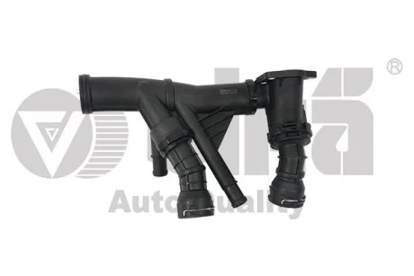 Термостат с корпусом SkodaOctavia (13-18)/VW Caddy (16-),Golf (13-17),Jetta (15-),Passat (13-16),Sharan (16-),Tiguan (12-17) VIKA Vika 11211802801
