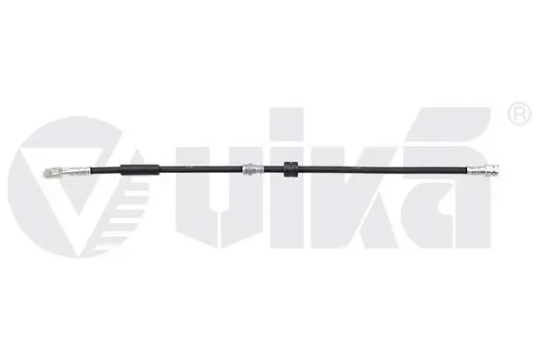 Шланг гальмівний передн Audi A1 (10-18)/VW Polo V (09-)/Seat Ibiza IV (08-17) (Vika 66111607601 (фото 1)