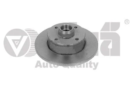 Диск тормозной задний VW Golf (84-02),Jetta (84-92),Passat (85-97),Polo (95-00)/Seat Ibiza (93-96),Toledo (92-96) VIKA Vika 66150021201