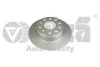Диск тормозной задний 253*10мм Skoda Octavia (04-13,14-)/VW Golf (04-14),Jetta (11-14)/Audi A3 (04-13) VIKA Vika 66150615501 (фото 1)