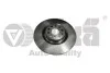 Диск тормозной передний VW Golf (06-),Jetta (06-11),Passat (06-12))/Seat Leon (06-10) (чорний 345*30мм) VIKA Vika 66151595701 (фото 1)