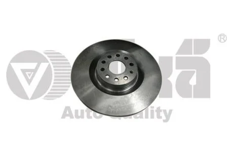 Диск тормозной передний VW Golf (06-),Jetta (06-11),Passat (06-12))/Seat Leon (06-10) (чорний 345*30мм) VIKA Vika 66151595701