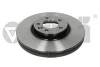 Диск тормозной передний VW T5 (03-15),T6 (15-) 2,0/2,0D (339,8*32,2 мм) VIKA Vika 66151728001 (фото 1)