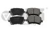 Колодки тормозные задние Skoda Octavia (04-13)/VW Golf (04-),Jetta (06-11),Touran (03-10)/Seat Leon (06-13),Toledo (05-09) VIKA Vika 66980001701 (фото 1)