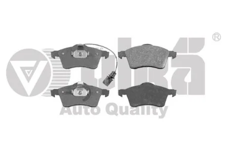 Колодки тормозные передние VW T4 Vika 66980007801