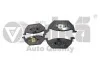 Колодки тормозные передние с датчиком износа Skoda Fabia (99-14),Octavia (96-10)/VW Golf (97-05) vika Vika 66980010301 (фото 1)
