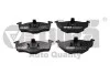 Колодки тормозные передние VW Golf (96-99)/Seat Ibiza (93-99),Toledo (92-99) VIKA Vika 66981102801 (фото 1)