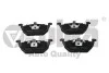 Колодки тормозные передние Skoda Fabia (99-14), Octavia (96-10), Roomster (05-15)/VW Golf (97-05) VIKA Vika 66981104101 (фото 1)