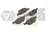 Колодки тормозные передние VW Passat (01-05) VIKA Vika 66981107201 (фото 1)