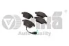 Колодки тормозные передние с датчиком износа Skoda Octavia (13-)/VW Golf (13-)/Audi A3 (13-) VIKA Vika 66981688801 (фото 1)