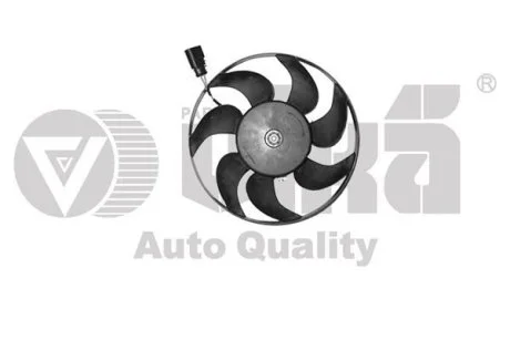 Вентилятор радиатора 150W Skoda Fabia (11-15), Octavia (04-08)/VW Caddy (04-11), Golf (04-09), Passat (06-11)/Audi A3 (04-13) VIKA Vika 99590014201