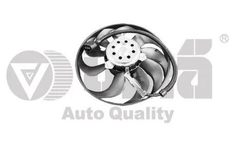 Вентилятор радиатора 220/60W VW Golf (98-06)/Audi A3 (01-03)/Seat Leon (00-06), Toledo (99-04) VIKA Vika 99590596701