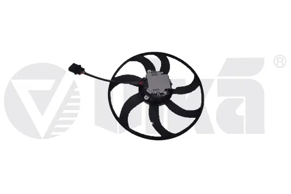Вентилятор охлаждения радиатора Skoda Octavia/VW T5, Jetta, Golf VI/ Audi A3 (09-) 400W; 410MM VIKA Vika 99591821901 (фото 1)