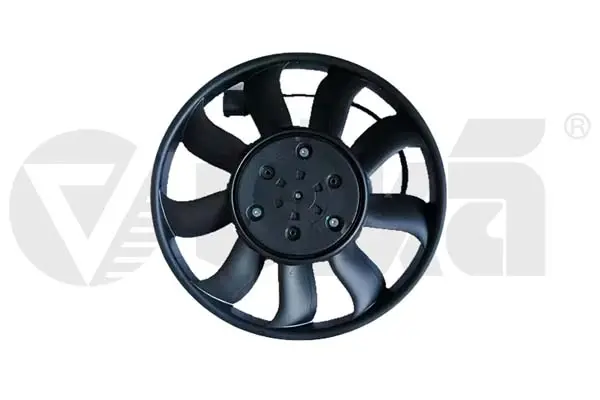 Вентилятор радиатора 600W VW Touareg (17-23)/Audi A6, A7, A8, Q7, Q8 (15-) 390мм Vika 99591828301 (фото 1)