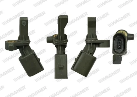 Датчик ABS задн. IBIZA V (KJ1, KJG)/POLO VI (AW1, BZ1, AE1) 17- Л. WAGNER ABS00038
