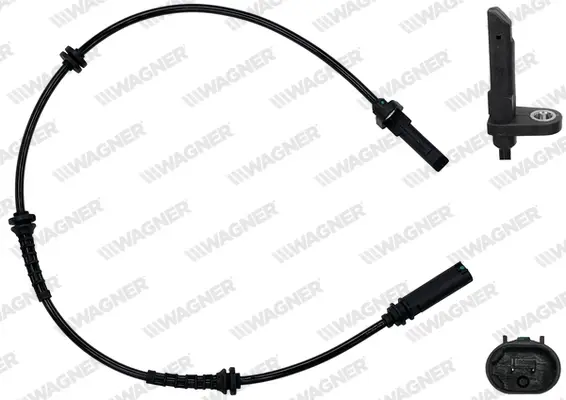 Датчик ABS задн. BMW 5 (F10/F07/F11) 10-17 WAGNER ABS00627 (фото 1)