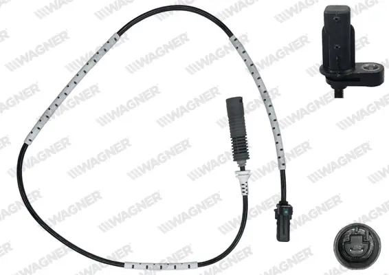 Датчик ABS задн. BMW 1 (E87)/3 (E90/E92) 04-13 WAGNER ABS00748 (фото 1)