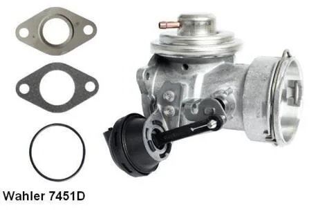 Клапан EGR VW Caddy III 1.9TDI WAHLER ="7451D"