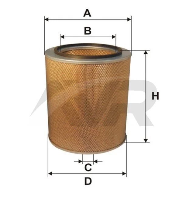 Воздушный фильтр WIX FILTERS 46547E (фото 1)