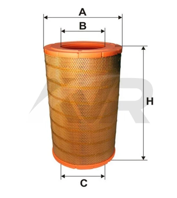 Воздушный фильтр WIX FILTERS 93092E (фото 1)