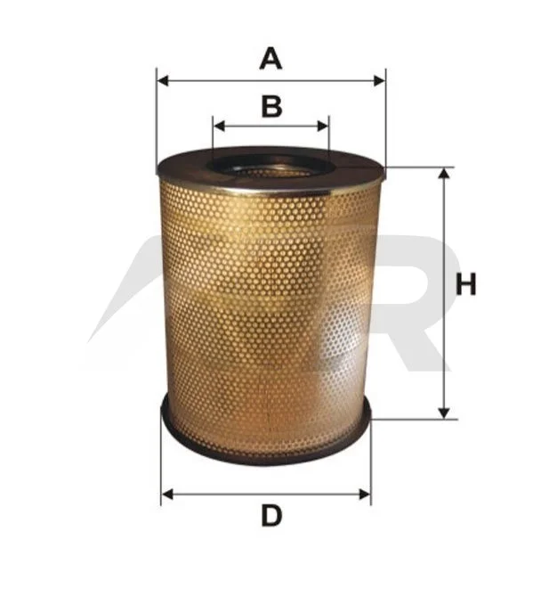 Фільтр повітряний WIX FILTERS 93151E (фото 1)