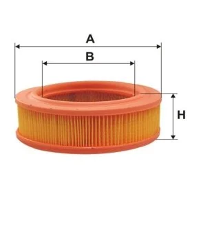 Фильтр воздушный WIX FILTERS WA6401