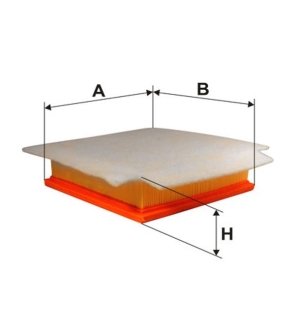 Фильтр воздушный WIX FILTERS WA9527