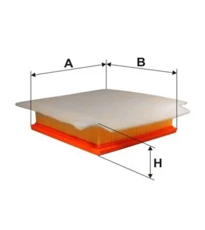 Фильтр воздушный WIX FILTERS WA9527