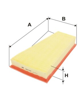 Фильтр воздушный WIX FILTERS WA9764