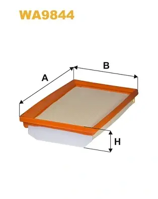 Фильтр воздуха WIX FILTERS WA9844 (фото 1)