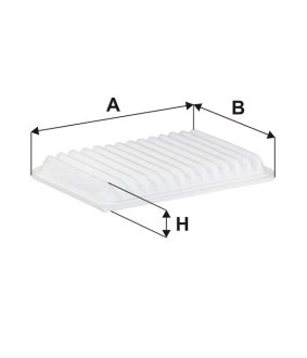 Фильтр воздушный WIX FILTERS WA9877