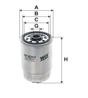 Фільтр паливний WIX FILTERS WF8042
