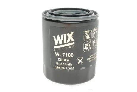 Фильтр масляный WIX FILTERS WL7108