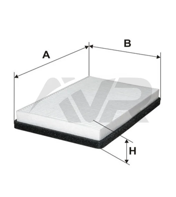 Фільтр салону WIX FILTERS WP2000 (фото 1)
