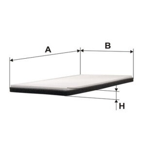 Фильтр салона WIX FILTERS WP6846