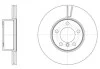 Диск тормозной передний (кратно 2) (пр-во Remsa) BMW 3E90 3F30 X1E84 (D61496.10) WOKING D6149610 (фото 1)