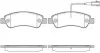 Колодки тормозные диск. задн. (пр-во Remsa) Citroen Jumper 2.0 06-,Citroen Jumper 2.2 06- (P13383.02) WOKING P1338302 (фото 1)