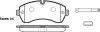 Колодки тормозные диск. перед. (пр-во Remsa) Mercedes-benz Sprinter 46-t 3.0 06-,Mercedes-benz Sprinter 5-t 1.8 06- (P13433.00) WOKING P1343300 (фото 1)