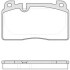 Колодки тормозные диск. перед. (Remsa) Audi A6 13> A7 14> Q5 12> / Porsche Macan 14> (P14273.00) WOKING P1427300 (фото 1)