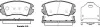 Колодки тормозные диск. перед. (пр-во Remsa) Hyundai Nf v 2.0 05-10,Hyundai Nf v 3.3 05-10 (P8533.22) WOKING P853322 (фото 1)