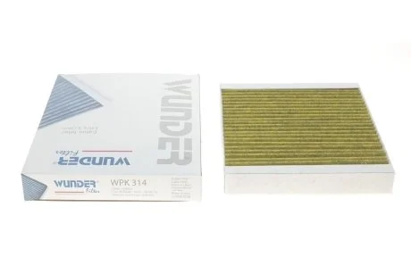 Фильтр салона WUNDER WUNDER FILTER WPK 314