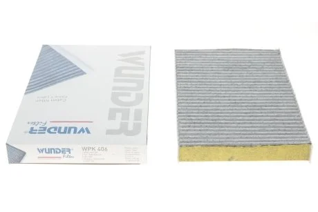 Фильтр салона WUNDER WUNDER FILTER WPK 406